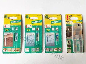 Wolfcraft 8x hoja de sierra de calar madera metal vástago en T 2317 / 2385 - Imagen 1 de 1