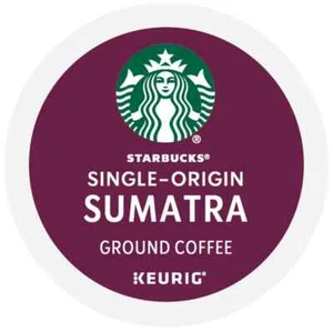 Café Starbucks Sumatra 16 a 96 unidades Keurig K cápsulas elige cualquier cantidad - Imagen 1 de 4