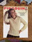 Womens Knitting Patterns.Jumpers.Size 34-38 Inch Bust.4 Ply.Pingouin Patterns