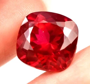 10.35 Ct Red Blood Natural Garnet Stunning From California Bright Gemstone - Picture 1 of 4
