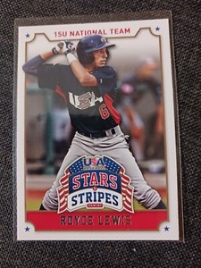 2015 Panini USA Baseball Stars And Stripes Royce Lewis #85 Minnesota Twins 