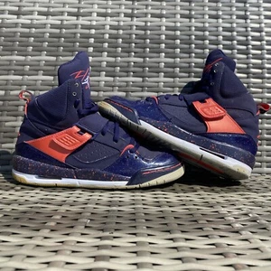 Nike Air Jordan Flight 45 Gr. 5y Imperial Purple Sneaker WMN Gr. 6,5 Retro Glitzer - Bild 1 von 12