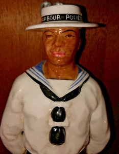 Estatuilla vintage de porcelana hueso de adderley de China puerto de Barbados Inglaterra - Imagen 1 de 10