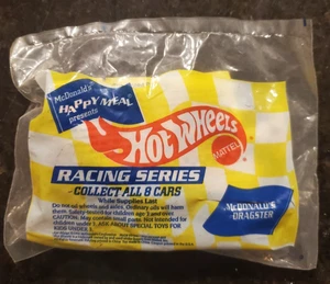 Classic HOT WHEELS: DRAGSTER - 1992 McDonalds Happy Meal Diecast Toy Car - Picture 1 of 2