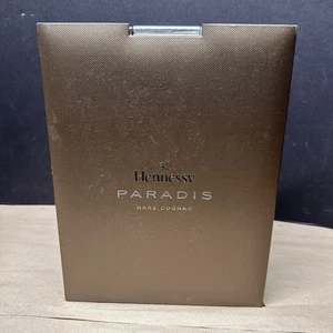 Hennessy Paradis seltene leere Präsentationsbox in Cognac mit Umschlag - Bild 1 von 15