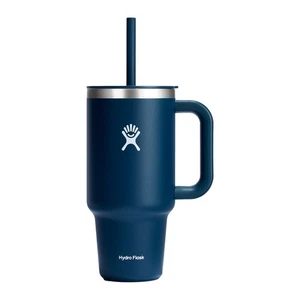 Hydro Flask All Around Travel Tumbler 32oz mit Strohhalm Indigo Blue (BRANDNEU) - Bild 1 von 3