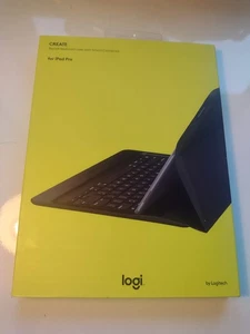 Logitech Create Tastaturhülle mit Hintergrundbeleuchtung für iPad Pro schwarz Werty Layout 2015 - Bild 1 von 7