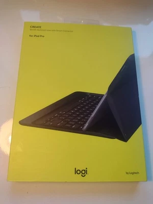 Logitech Create Backlit Keyboard Case for iPad Pro Black Werty Layout 2015 - Image 1 of 4