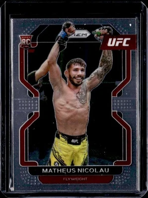 2022 Panini Prizm UFC #168 Matheus Nicolau - Image 1 of 2
