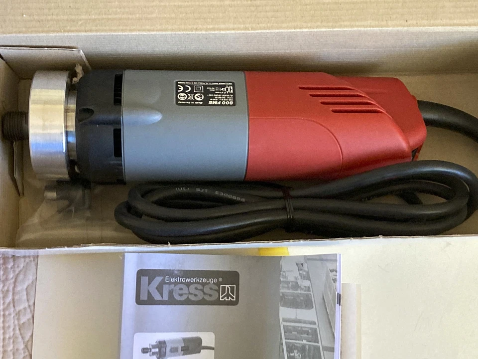 Router motor fresado KRESS FME 800 800W 110 voltios-nuevo Alemania Foto 1 de 4