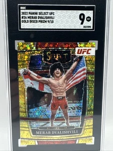 Merab Dvalishvili 2022 Select Gold Disco 9/10 SGC-9 UFC- S-283 - Imagen 1 de 2