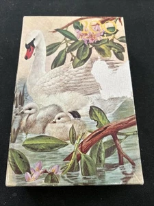 Vintage Pfeil Puzzle Landschaft 200 Teile Schwan & Cygnets - Bild 1 von 2