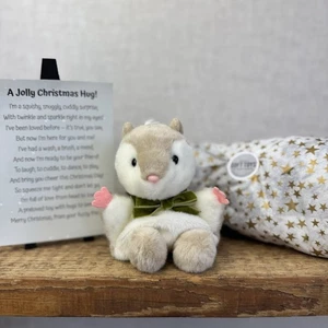 Aurora Palm Pal Flying Squirrel - Secret Santa Gift Box - Christmas Gift Wrapped - Picture 1 of 8