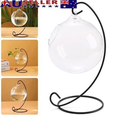 Tank Vase Glass Vase Fishbowl Transparent Hanging Glass Fish Bowl Fish Tank - image 1 of 4