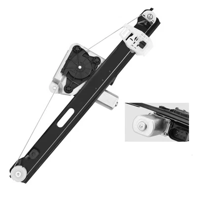 Window Regulator w/ Motor Rear Driver Side For 2006-12 BMW 325xi 328i 330i 335xi - Image 1 of 4