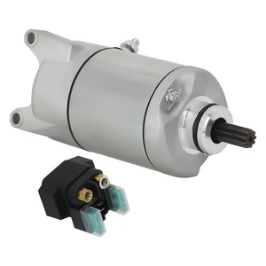 Starter & Relay For Yamaha Grizzly 350 YFM350TE 4WD 2007-2014 3HE-81890-00-00 - Picture 1 of 19