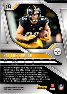 Panini Prizm 2021 - Rookie Pat Freiermuth #362 (RC) - Imagen 1 de 2