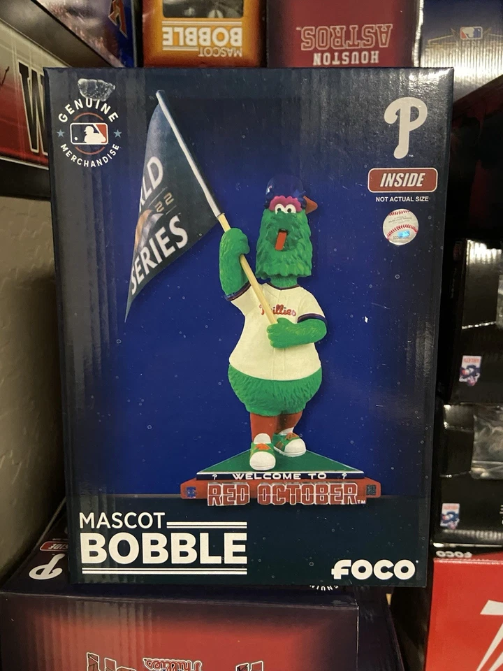 Phillie Phanatic Philadelphia Phillies 2022 NL Champions Mascot Bobblehead FOCO - Image 1 of 1