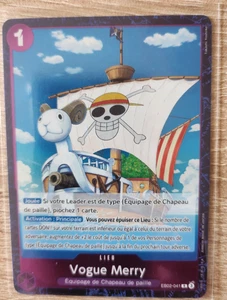 Carte One Piece Vogue Merry EB02-041 FR - Card game Holo - Foto 1 di 2