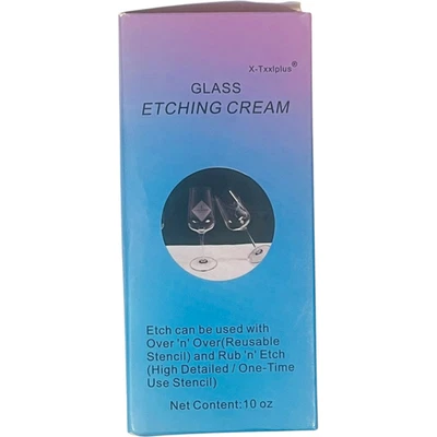 Crema de grabado de vidrio 10 oz - NUEVA crema de grabado de vidrio Foto 1 de 4