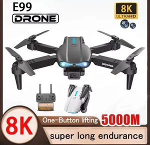 Drone con Doppia telecamera 8K HD Professionale Pieghevole con GPS Con Valigetta - Foto 1 di 6