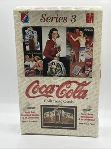 1994 Coca Cola Series 3 Collectors Cards Factory Sealed Box 36 Packs of 8 cards - Bild 1 von 3