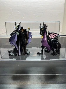 Disney Sleeping Beauty Maleficent & Dragon Cake Topper PVC Figure 3.5” R3 - Picture 1 of 7