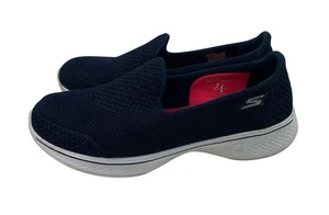 Skechers Go Walk 4 GOGA MAX Navy Blue Slip On Walking Comfort US 9 - SN14170 - Picture 1 of 10