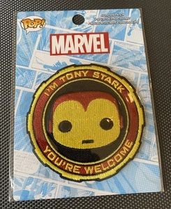 Official PoP! Marvel Tony Stark Iron Man Iron On Patch - Funko - New In Package - Picture 1 of 3