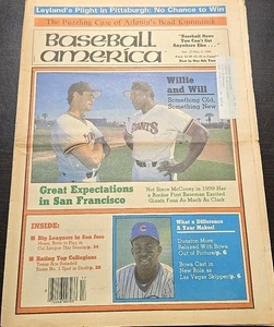 Baseball America 25 aprile-9 maggio 1986 Will Clark - Foto 1 di 2