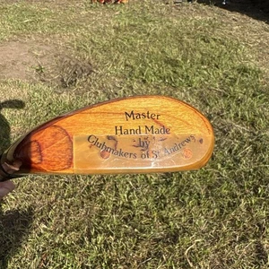 St Andrews Old Course Scottish Wood Putter - Picture 1 of 8
