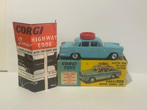 Corgi Toys 236 Motor School Car, Boxed, Original, Vintage, selten, 60er Jahre - Bild 1 von 18