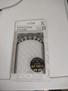 EMBOSSING FOLDER FOR SCRAPBOOKING NEW ART DECO - Picture 1 of 2