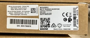 Shure Gooseneck Dualflex Microphone MXC425DF/C BRAND NEW IN BOX - Picture 1 of 1