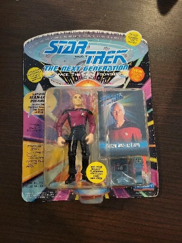 Star Trek The Next Generation *JEAN-LUC PICARD * 5" Action Figure Playmates 1993 Cover