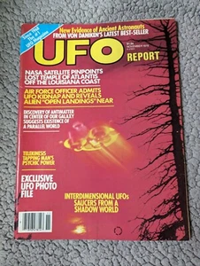 Vintage UFO Report Magazine November 1978 Shadow World UFO's Photo file - Picture 1 of 8