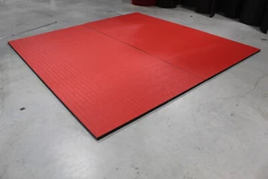 10' x 10' x 1 1/4" Dollamur Flexi-Connect MMA Tatami Mat READ DESCRIPTION #831 - Picture 1 of 5