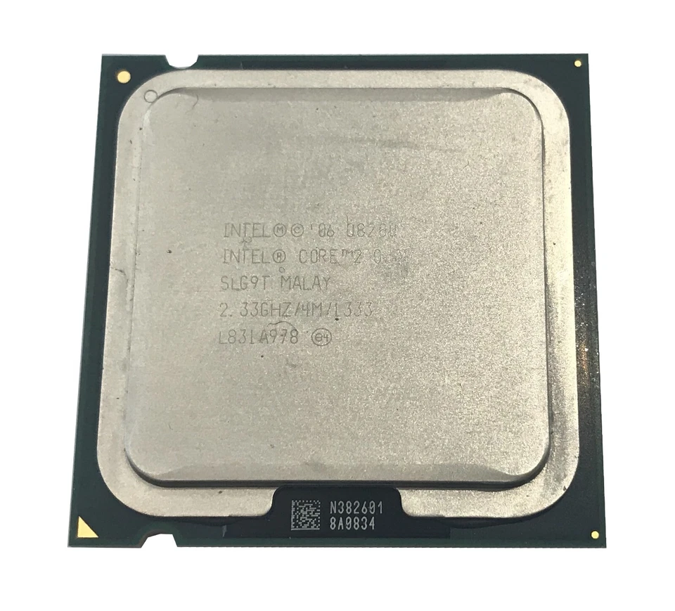 CPU Processeur INTEL Core 2 Quad Q8200 2.33ghz 4mo 1333mhz SLG9T - Photo 1/1