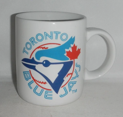 Vintage 1993 Toronto Blue Jays MLB Baseball Logo Max Coffee Mug Cup by Giftcraft Cover
