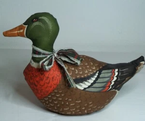  Vintage Stofftier Lockvogel Stockente - Bild 1 von 2