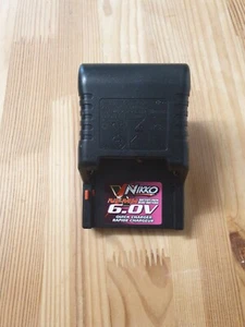 NIKKO Genuine Ni-Mh 6.0v Slide Quick Battery Charger - Untested - Foto 1 di 3