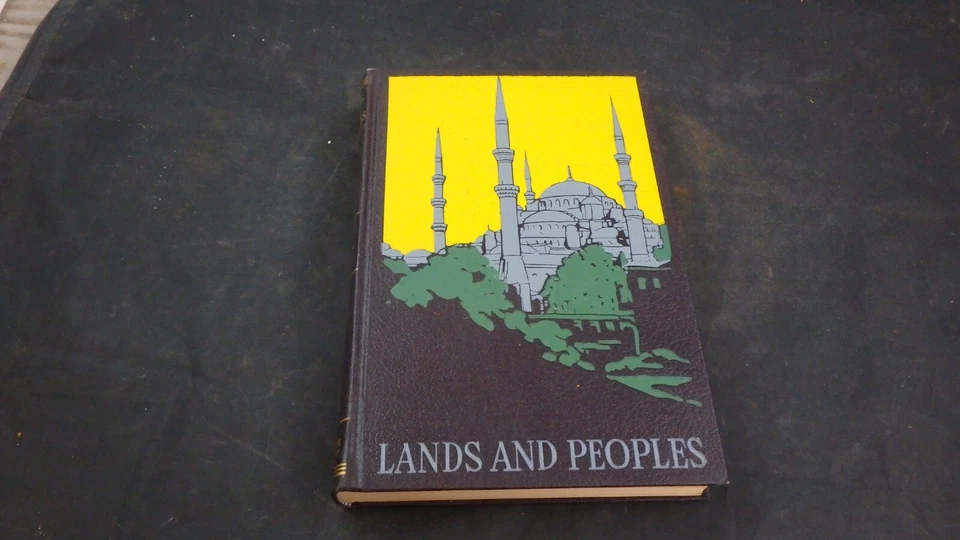 Grolier LANDS AND PEOPLES Volume 3 III The Near and Middle East 1957 - Image 1 of 4