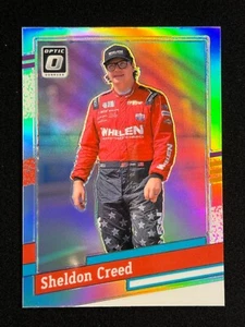 2024 Panini Donruss NASCAR - Retro 1991 Optic #139 Sheldon Creed Silver Holo - Picture 1 of 2