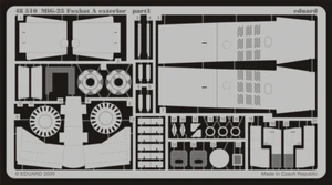 Eduard 1/48 MiG-25 Foxbat A exterior PE set 48510 (DISCONTINUED) - Picture 1 of 3