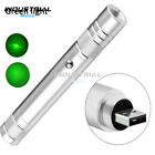 Mini USB Rechargeable Strong Beam Green Laser Pointer Pen 532nm Lazer Torch