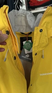 Didriksons 💛Funktionsparka Friesennerz Regenmantel Parka 🟡NEU Wasserdicht - Bild 1 von 11
