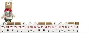 Mud Pie H1 Circa Holiday Gnome Countdown Block 2.25" x 17.5" 43400150 - Picture 1 of 2
