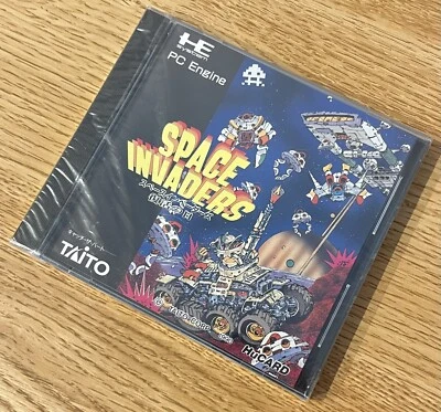 SPACE INVADERS TAITO NEC PC-Engine Hu Card Game HE System Japan New Unopened JP - Image 1 of 4