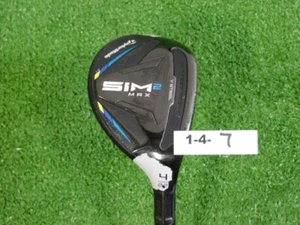 TaylorMade SIM2 Max 22* Womens 4 Hybrid Rescue Aldila NV 45 Ladies Graphite - Picture 1 of 5