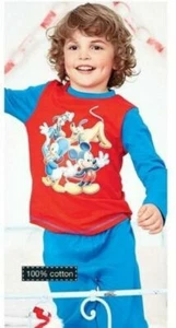 RED & BLUE AVON DISNEY MICKEY MOUSE PYJAMAS - AGE 2-3 Years, BNIB - Picture 1 of 1